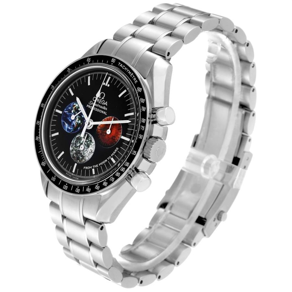 Omega Speedmaster Limited Edition Moon to Mars Steel Mens Watch 3577.50.00 Omega Speedmaster Limited Edition Moon to Mars Steel Mens Watch 3577.50.00
