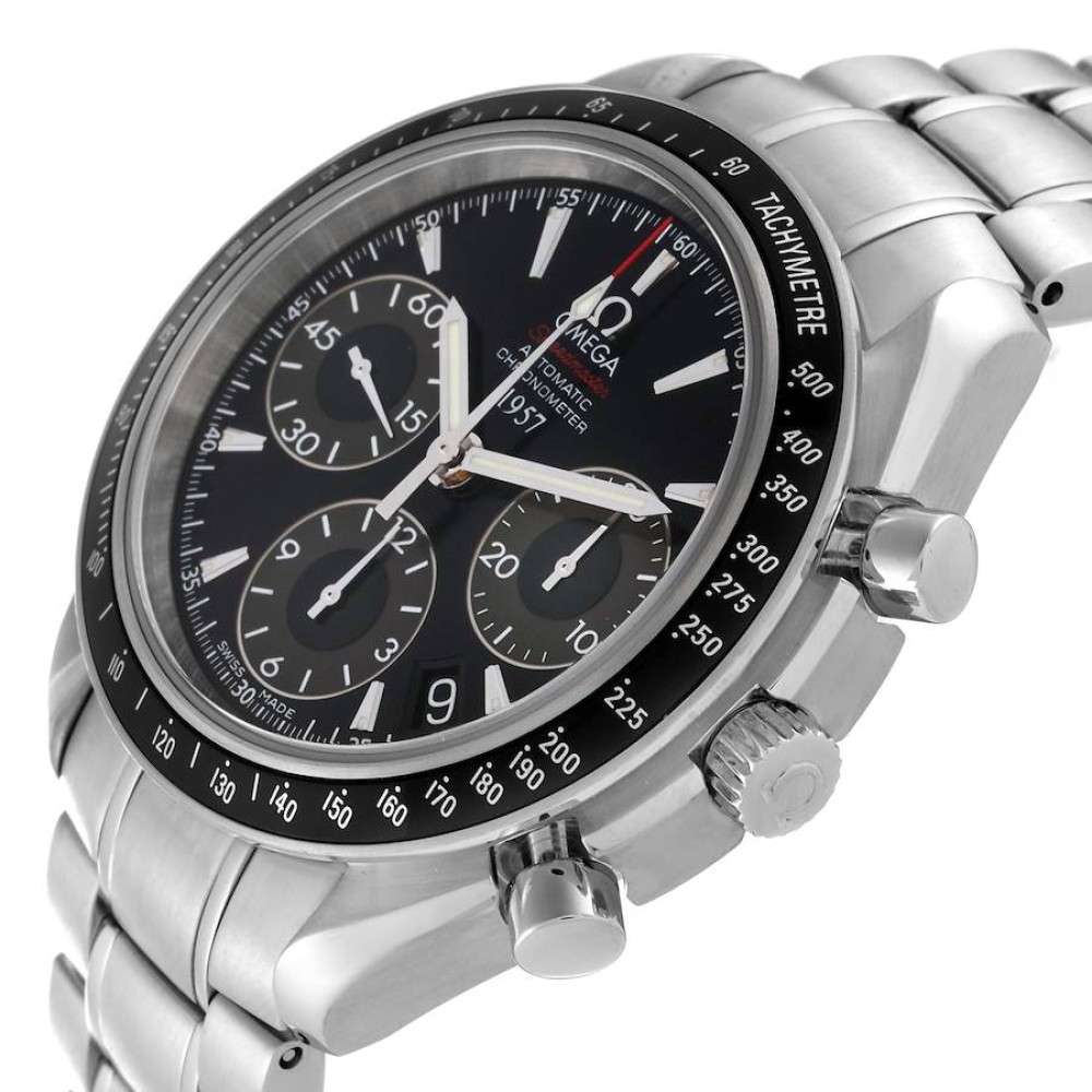 Omega Speedmaster Date Black Dial Limited Edition Steel Watch 323.30.40.40.01.001 Omega Speedmaster Date Black Dial Limited Edition Steel Watch 323.30.40.40.01.001