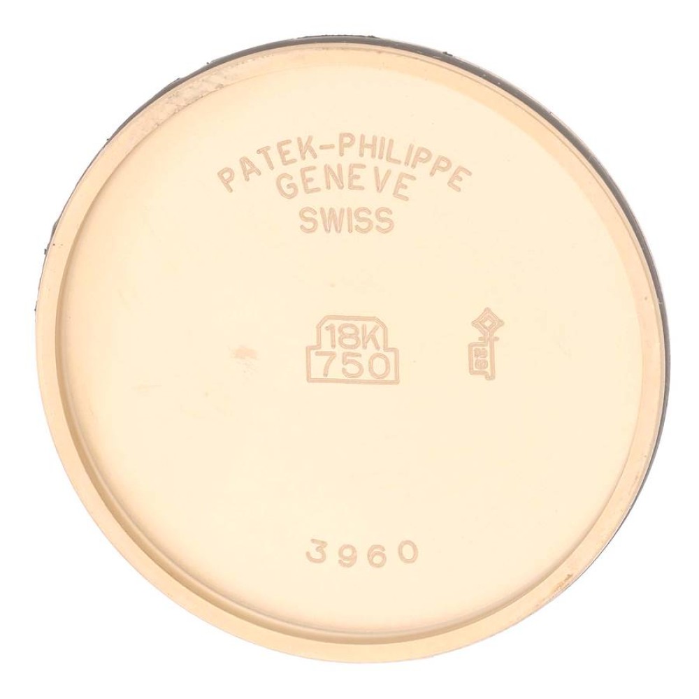 Patek Philippe Calatrava Officier Yellow Gold Mens Watch 3960 Patek Philippe Calatrava Officier Yellow Gold Mens Watch 3960