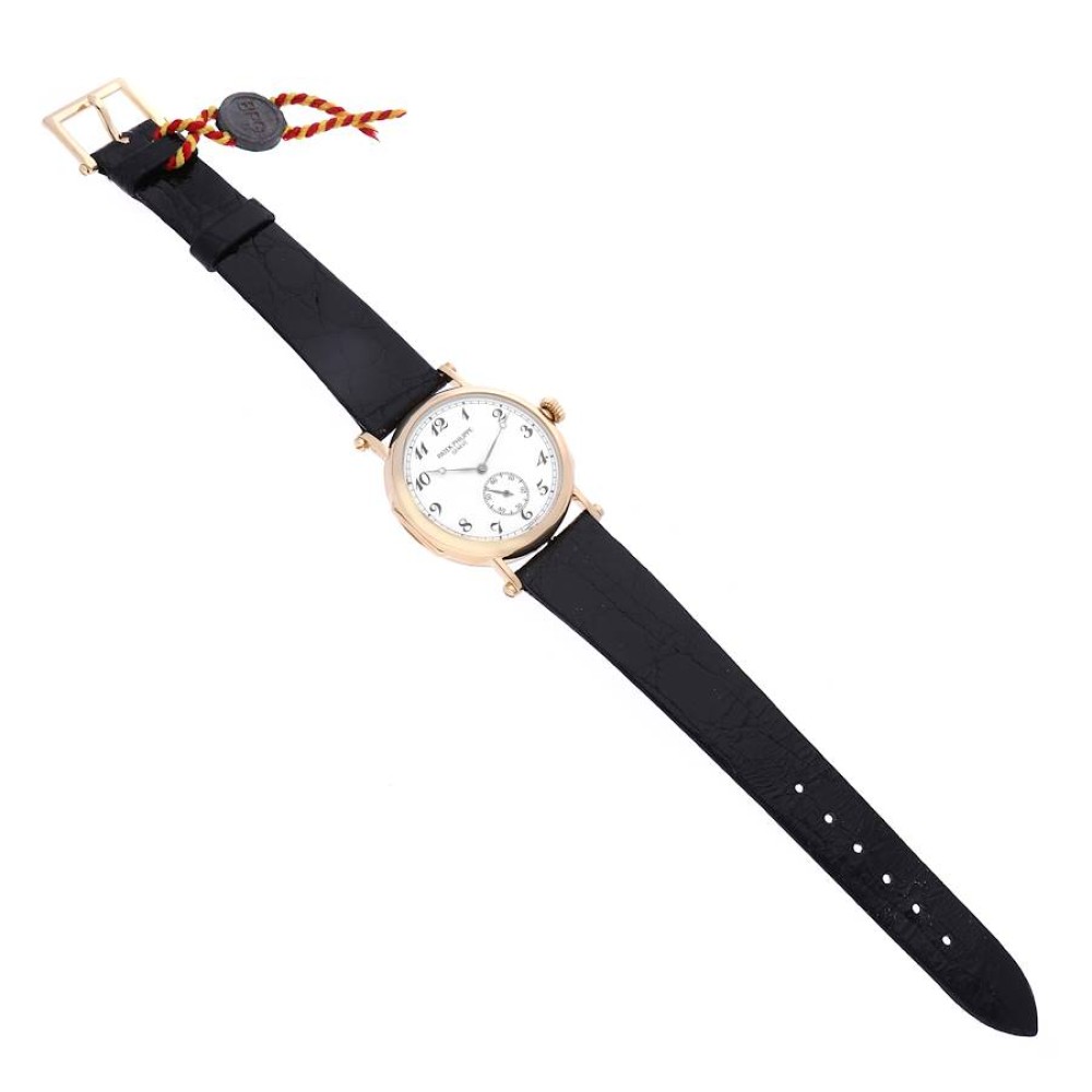 Patek Philippe Calatrava Officier Yellow Gold Mens Watch 3960 Patek Philippe Calatrava Officier Yellow Gold Mens Watch 3960