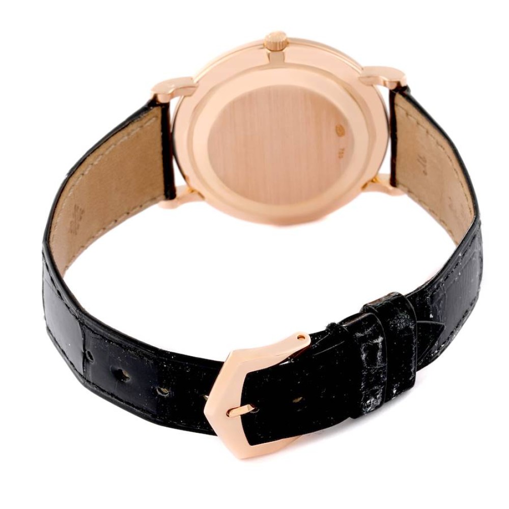 Patek Philippe Calatrava Officer Rose Gold Mens Watch 5022 Patek Philippe Calatrava Officer Rose Gold Mens Watch 5022