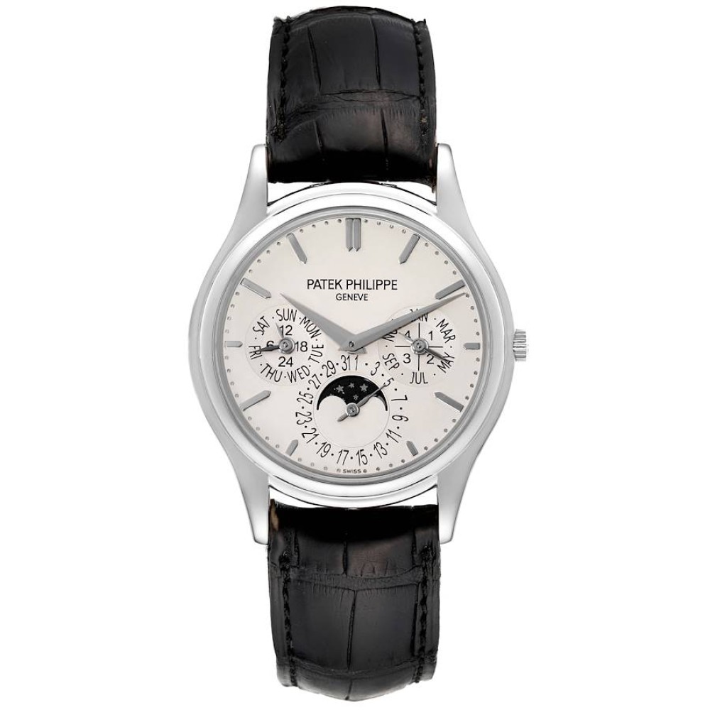 Patek Philippe Calatrava White Gold Grand Complications Mens Watch 5140G Patek Philippe Calatrava White Gold Grand Complications Mens Watch 5140G