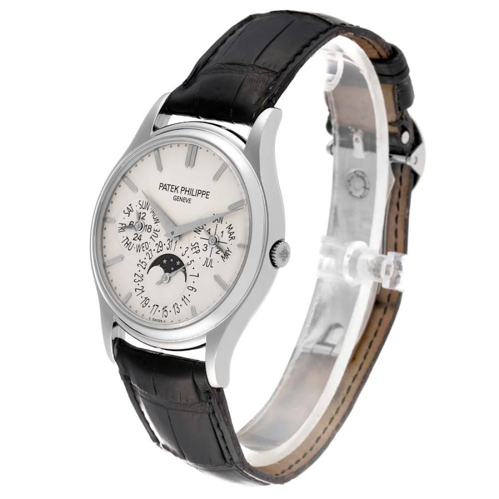 Patek Philippe Calatrava White Gold Grand Complications Mens Watch 5140G Patek Philippe Calatrava White Gold Grand Complications Mens Watch 5140G