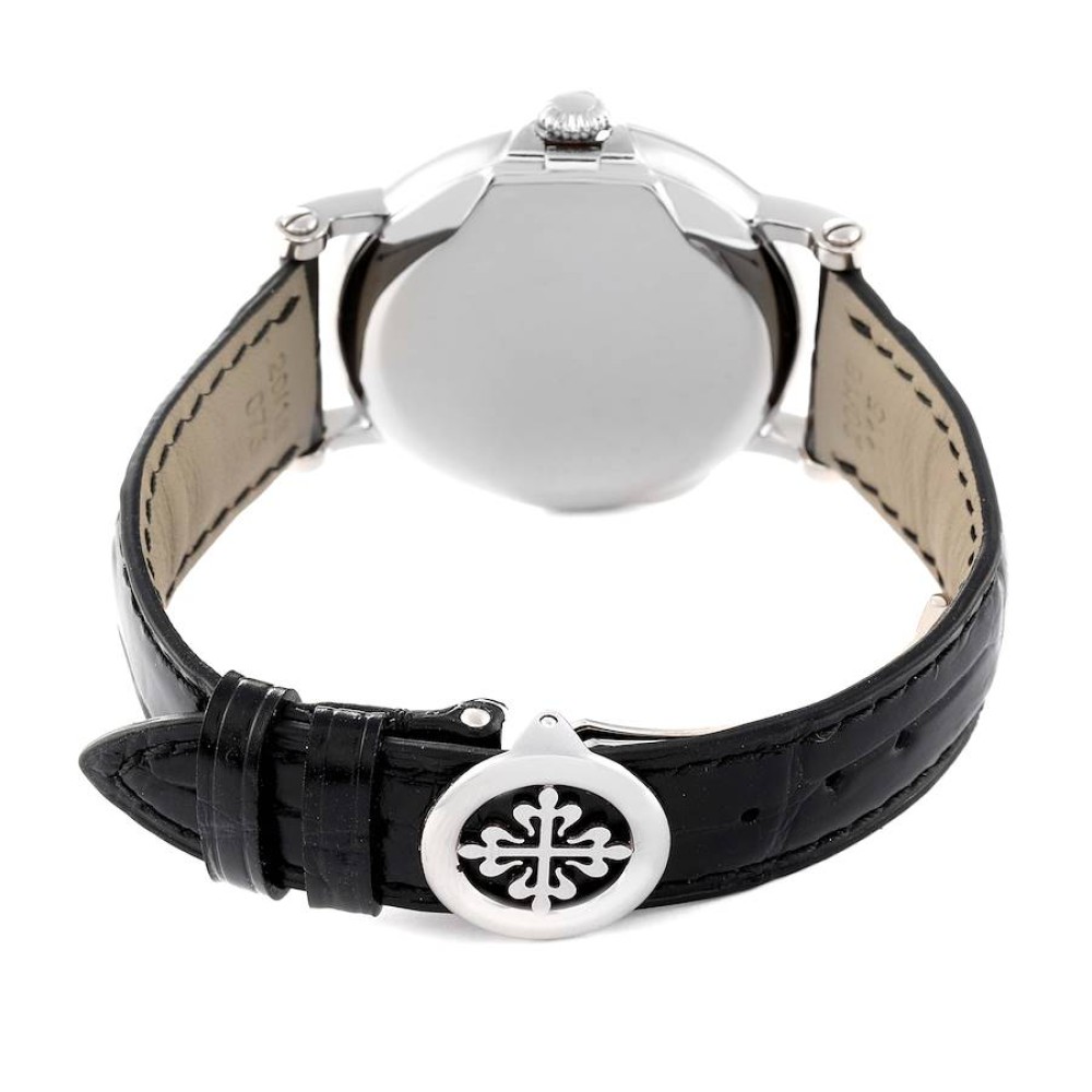 Patek Philippe Calatrava White Gold Black Dial Mens Watch 5153G Patek Philippe Calatrava White Gold Black Dial Mens Watch 5153G