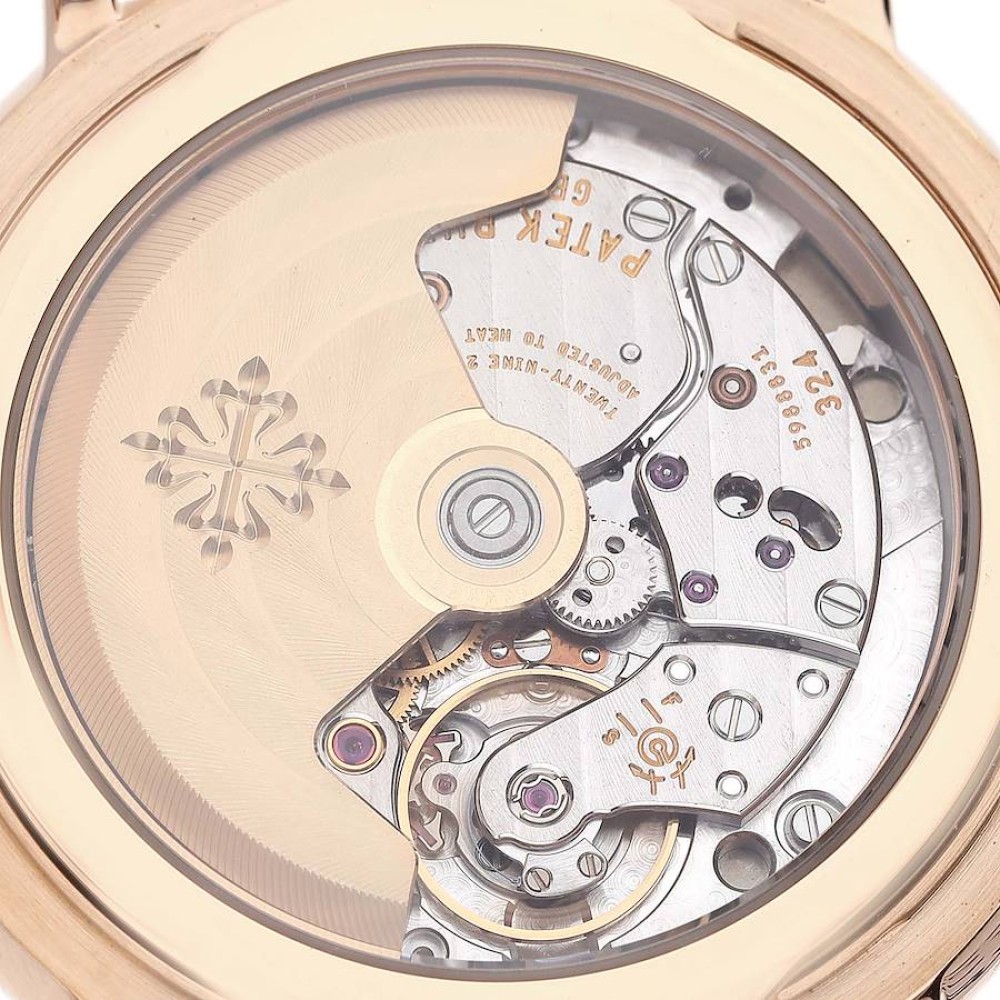 Patek Philippe Calatrava 18k Rose Gold Silver Dial Mens Watch 5153R Patek Philippe Calatrava 18k Rose Gold Silver Dial Mens Watch 5153R