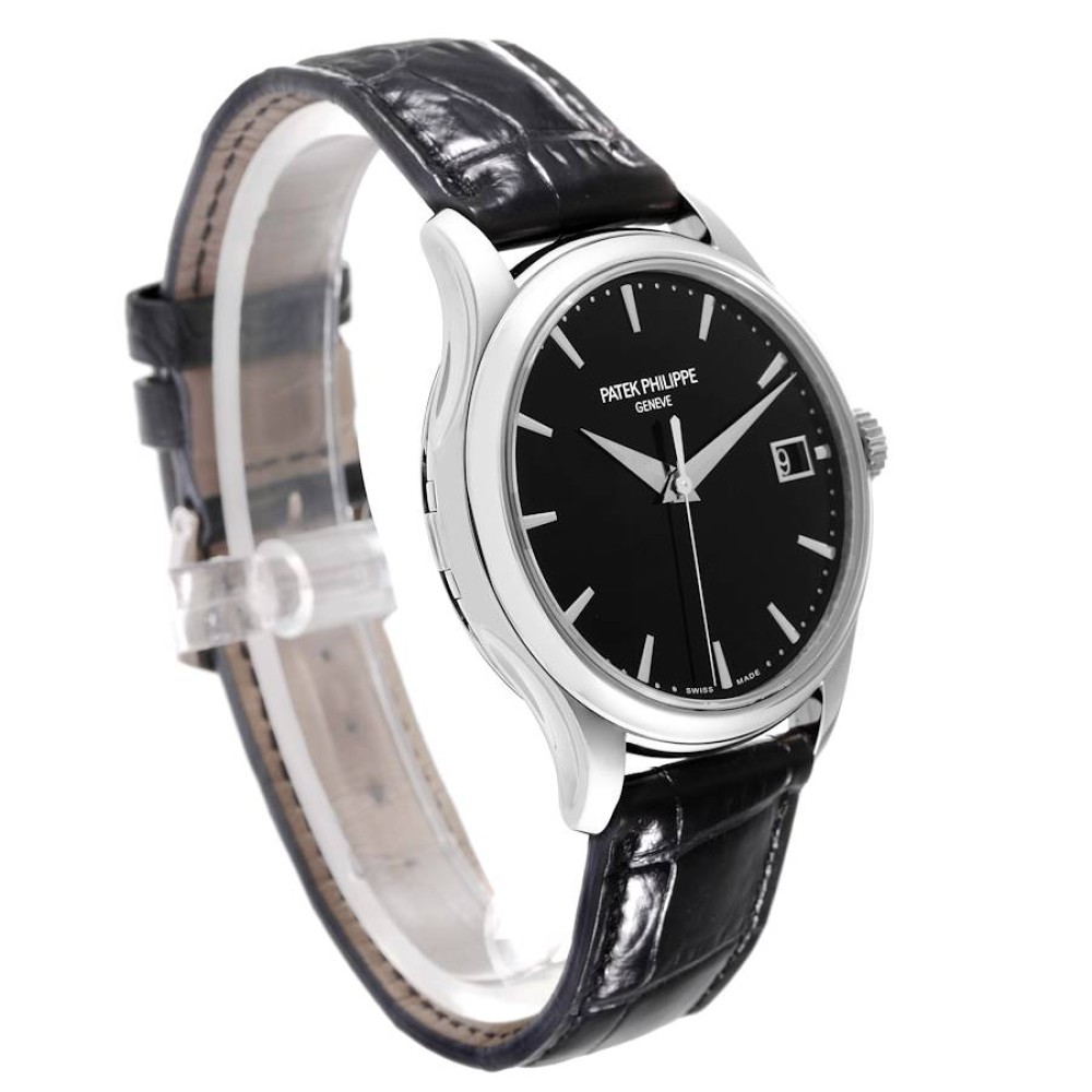 Patek Philippe Calatrava Hunter Case White Gold Mens Watch 5227G Patek Philippe Calatrava Hunter Case White Gold Mens Watch 5227G