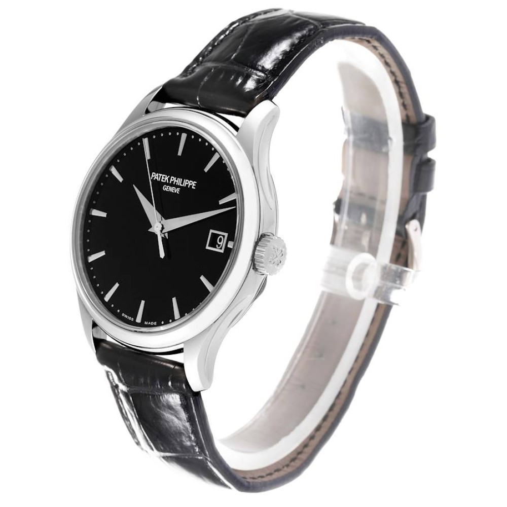 Patek Philippe Calatrava Hunter Case White Gold Mens Watch 5227G Patek Philippe Calatrava Hunter Case White Gold Mens Watch 5227G