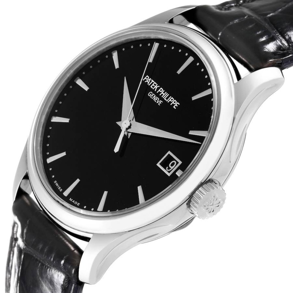 Patek Philippe Calatrava Hunter Case White Gold Mens Watch 5227G Patek Philippe Calatrava Hunter Case White Gold Mens Watch 5227G