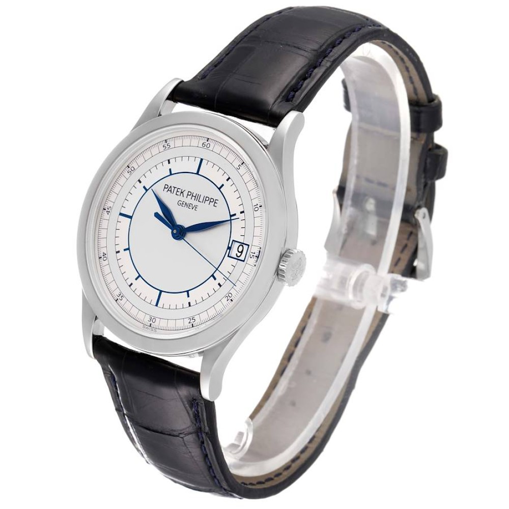 Patek Philippe Calatrava White Gold Automatic Mens Watch 5296 Patek Philippe Calatrava White Gold Automatic Mens Watch 5296