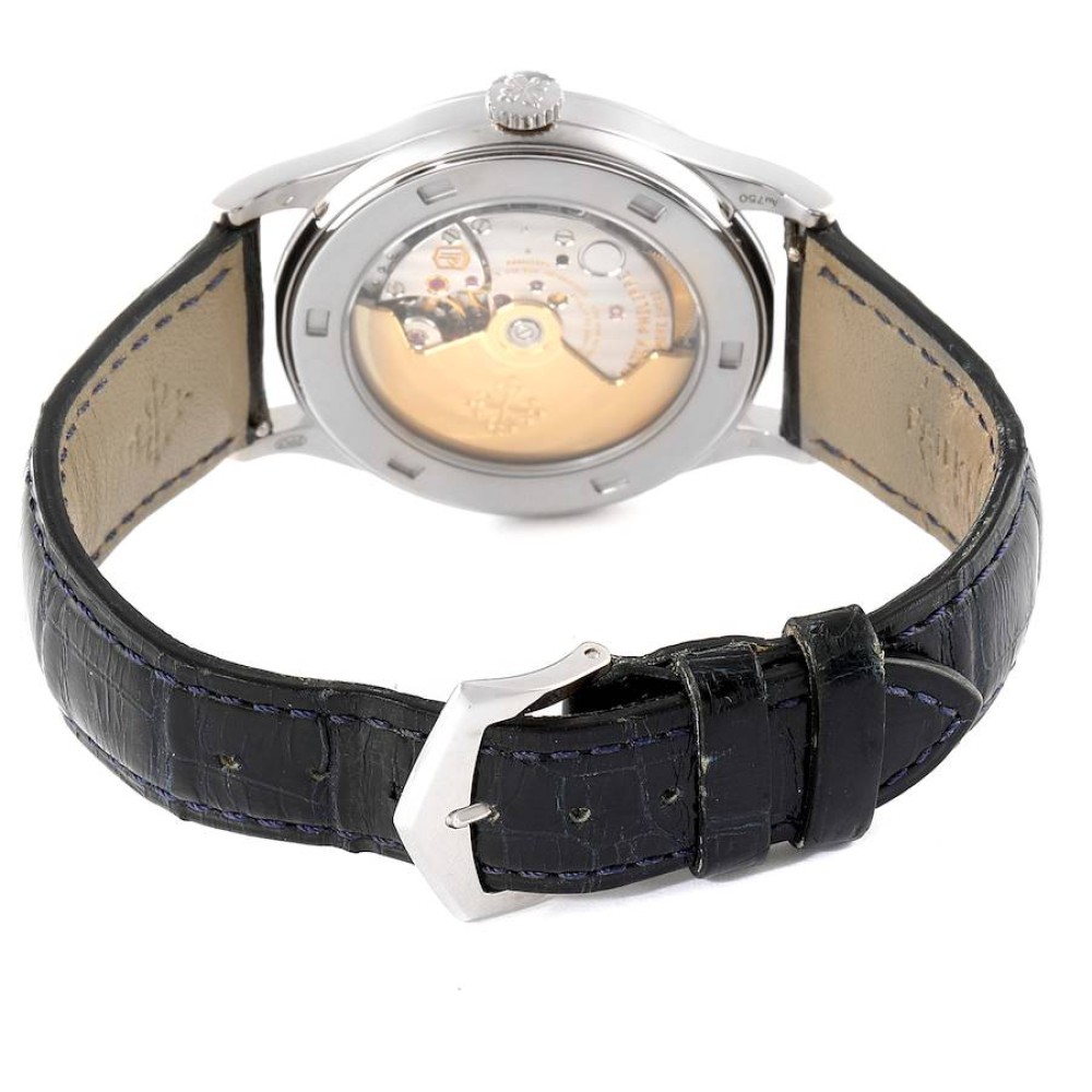 Patek Philippe Calatrava White Gold Automatic Mens Watch 5296 Patek Philippe Calatrava White Gold Automatic Mens Watch 5296