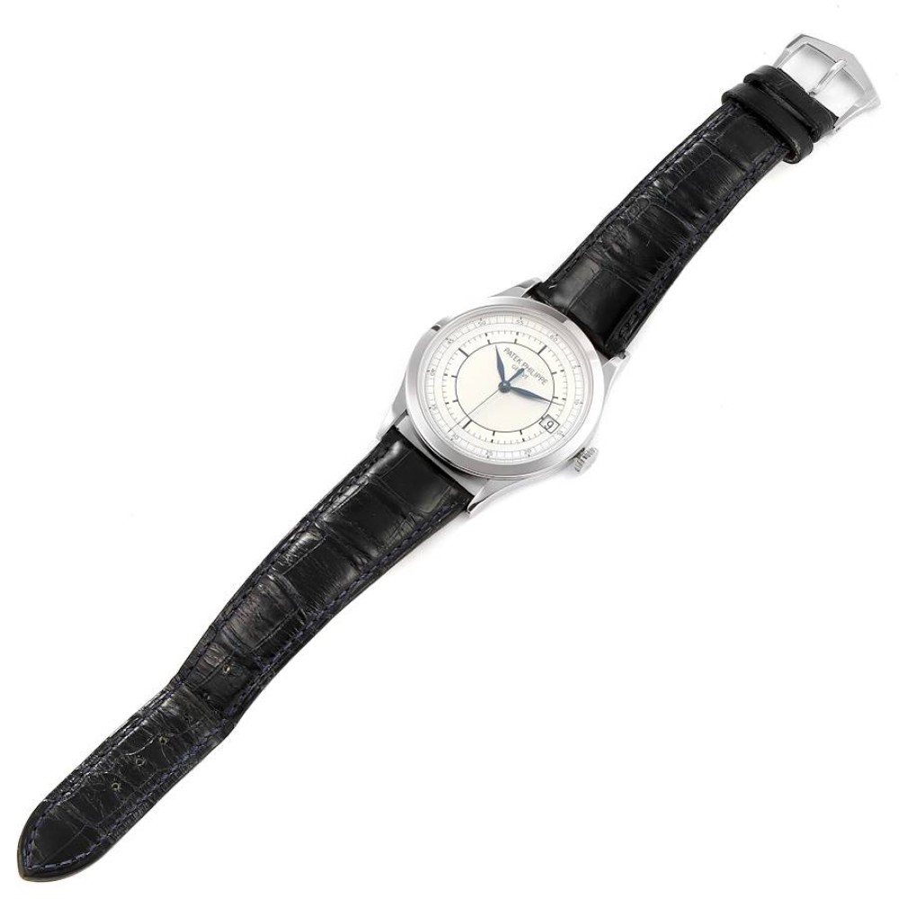 Patek Philippe Calatrava White Gold Automatic Mens Watch 5296 Patek Philippe Calatrava White Gold Automatic Mens Watch 5296