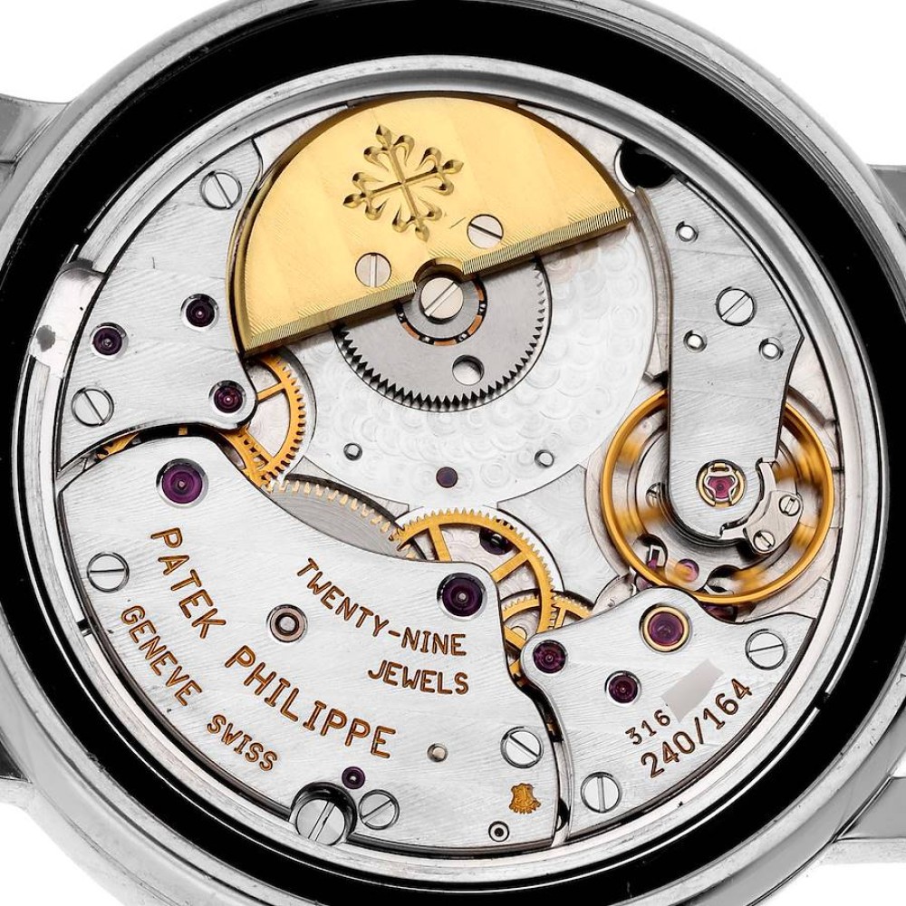 Patek Philippe Moonphase Power Reserve White Gold Watch 5055 Patek Philippe Moonphase Power Reserve White Gold Watch 5055