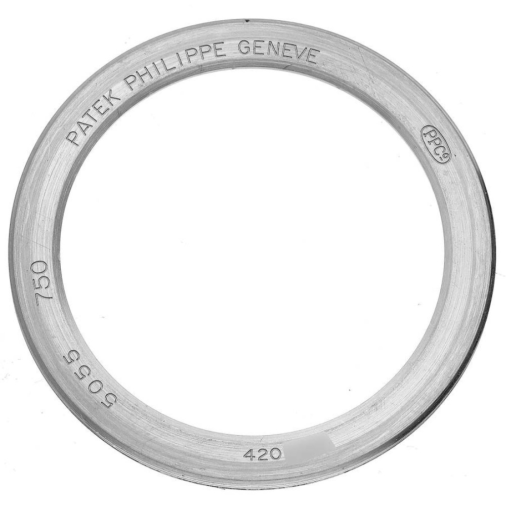 Patek Philippe Moonphase Power Reserve White Gold Watch 5055 Patek Philippe Moonphase Power Reserve White Gold Watch 5055