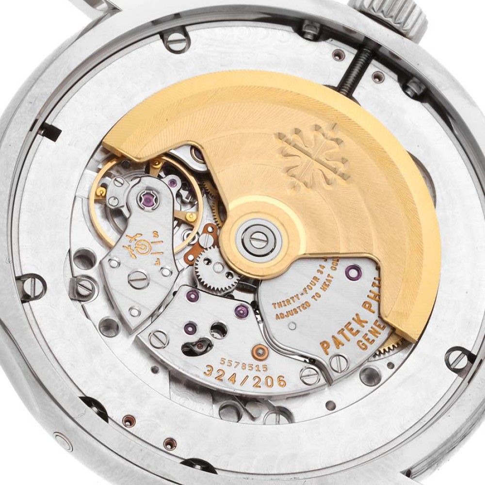 Patek Philippe Complications Annual Calendar White Gold Mens Watch 5205 Patek Philippe Complications Annual Calendar White Gold Mens Watch 5205