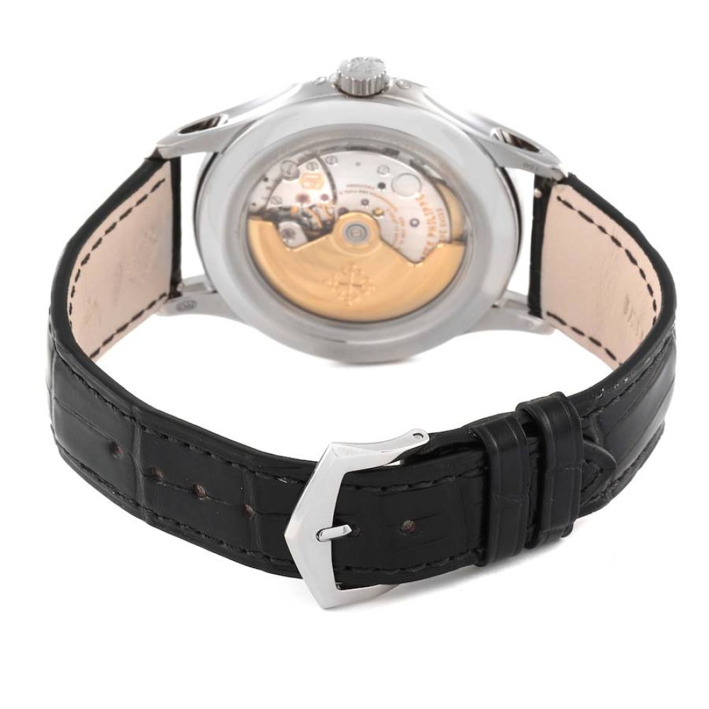 Patek Philippe Complications Annual Calendar White Gold Mens Watch 5205 Patek Philippe Complications Annual Calendar White Gold Mens Watch 5205