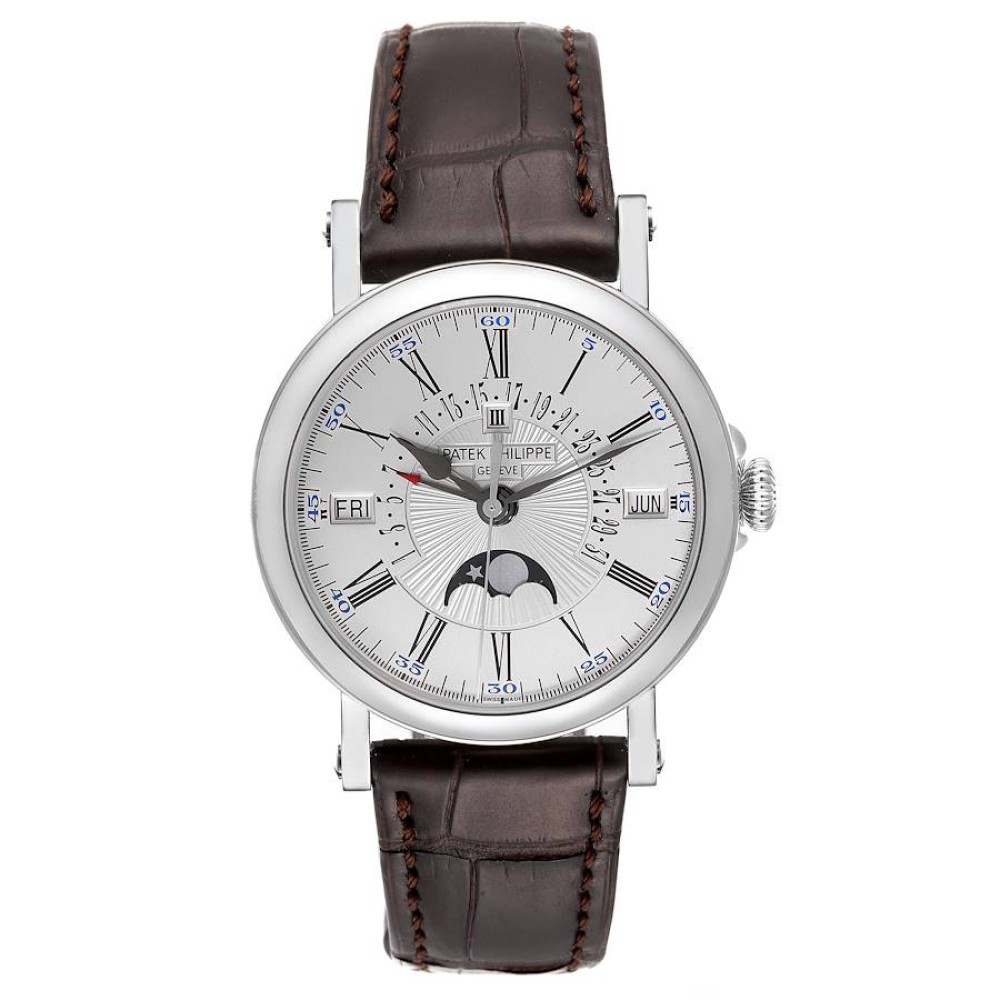 Patek Philippe Perpetual Calendar White Gold Mens Watch 5159 Patek Philippe Perpetual Calendar White Gold Mens Watch 5159