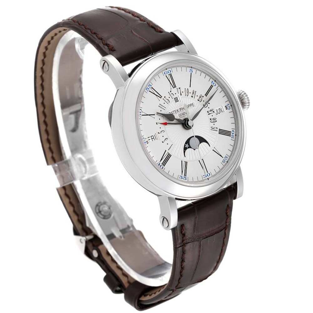 Patek Philippe Perpetual Calendar White Gold Mens Watch 5159 Patek Philippe Perpetual Calendar White Gold Mens Watch 5159