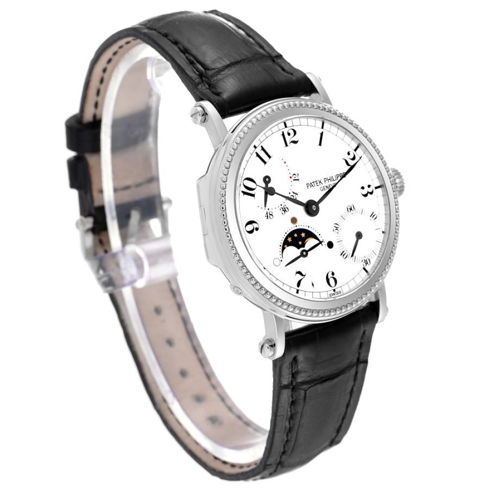 Patek Philippe Complications Moonphase White Gold Mens Watch 5015g Patek Philippe Complications Moonphase White Gold Mens Watch 5015g