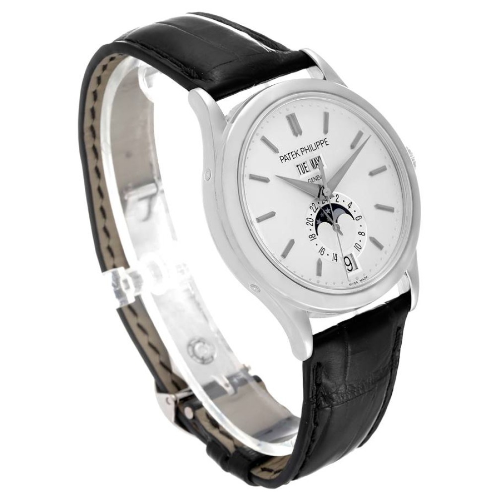 Patek Philippe Complications Annual Calendar White Gold Mens Watch 5396g Patek Philippe Complications Annual Calendar White Gold Mens Watch 5396g
