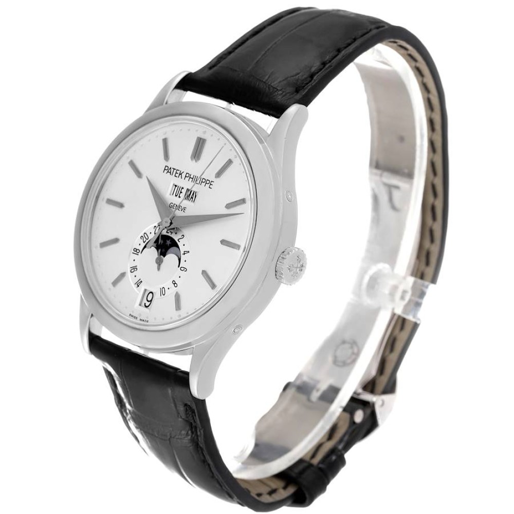 Patek Philippe Complications Annual Calendar White Gold Mens Watch 5396g Patek Philippe Complications Annual Calendar White Gold Mens Watch 5396g