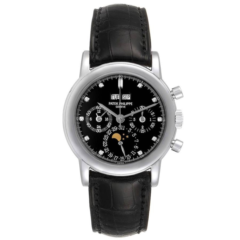 Patek Philippe Grand Complications Perpetual Calendar Platinum Watch 3970EP Patek Philippe Grand Complications Perpetual Calendar Platinum Watch 3970EP