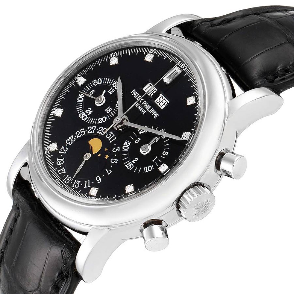 Patek Philippe Grand Complications Perpetual Calendar Platinum Watch 3970EP Patek Philippe Grand Complications Perpetual Calendar Platinum Watch 3970EP