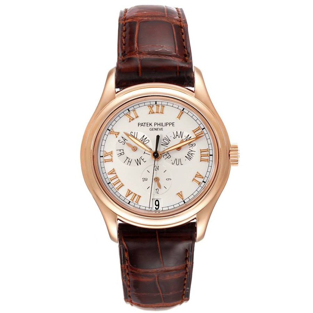 Patek Philippe Complicated Annual Calendar Rose Gold Mens Watch 5035 Patek Philippe Complicated Annual Calendar Rose Gold Mens Watch 5035