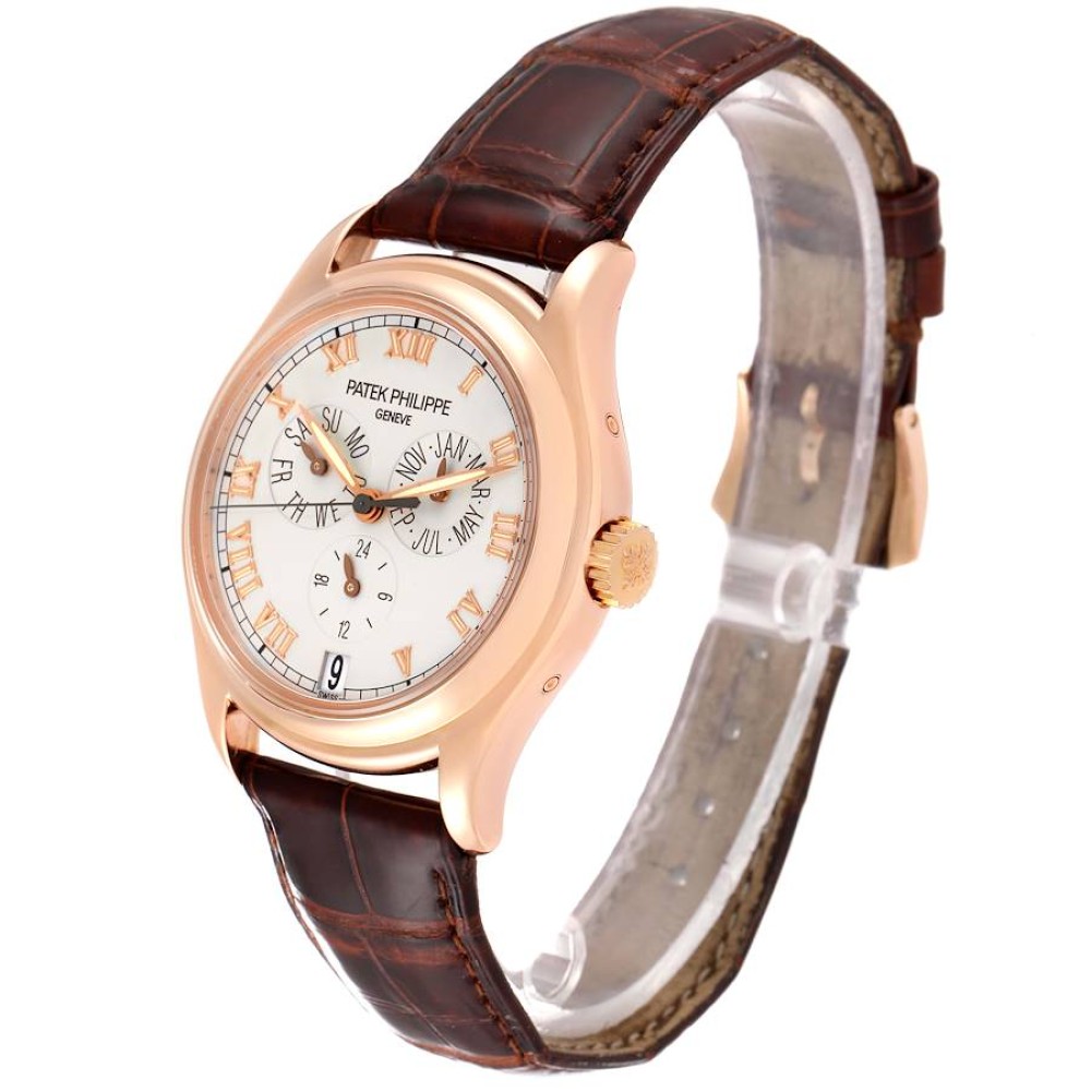 Patek Philippe Complicated Annual Calendar Rose Gold Mens Watch 5035 Patek Philippe Complicated Annual Calendar Rose Gold Mens Watch 5035