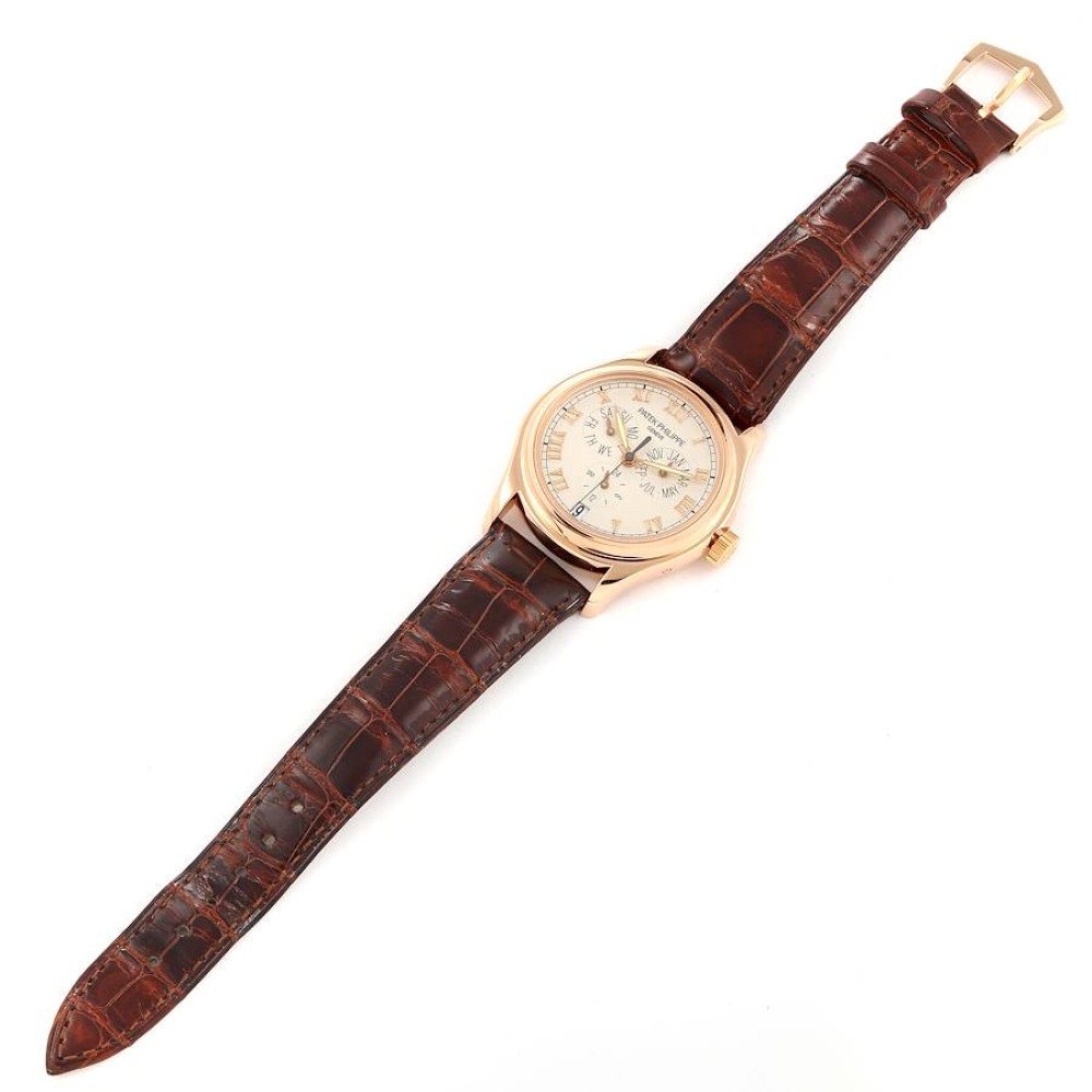 Patek Philippe Complicated Annual Calendar Rose Gold Mens Watch 5035 Patek Philippe Complicated Annual Calendar Rose Gold Mens Watch 5035