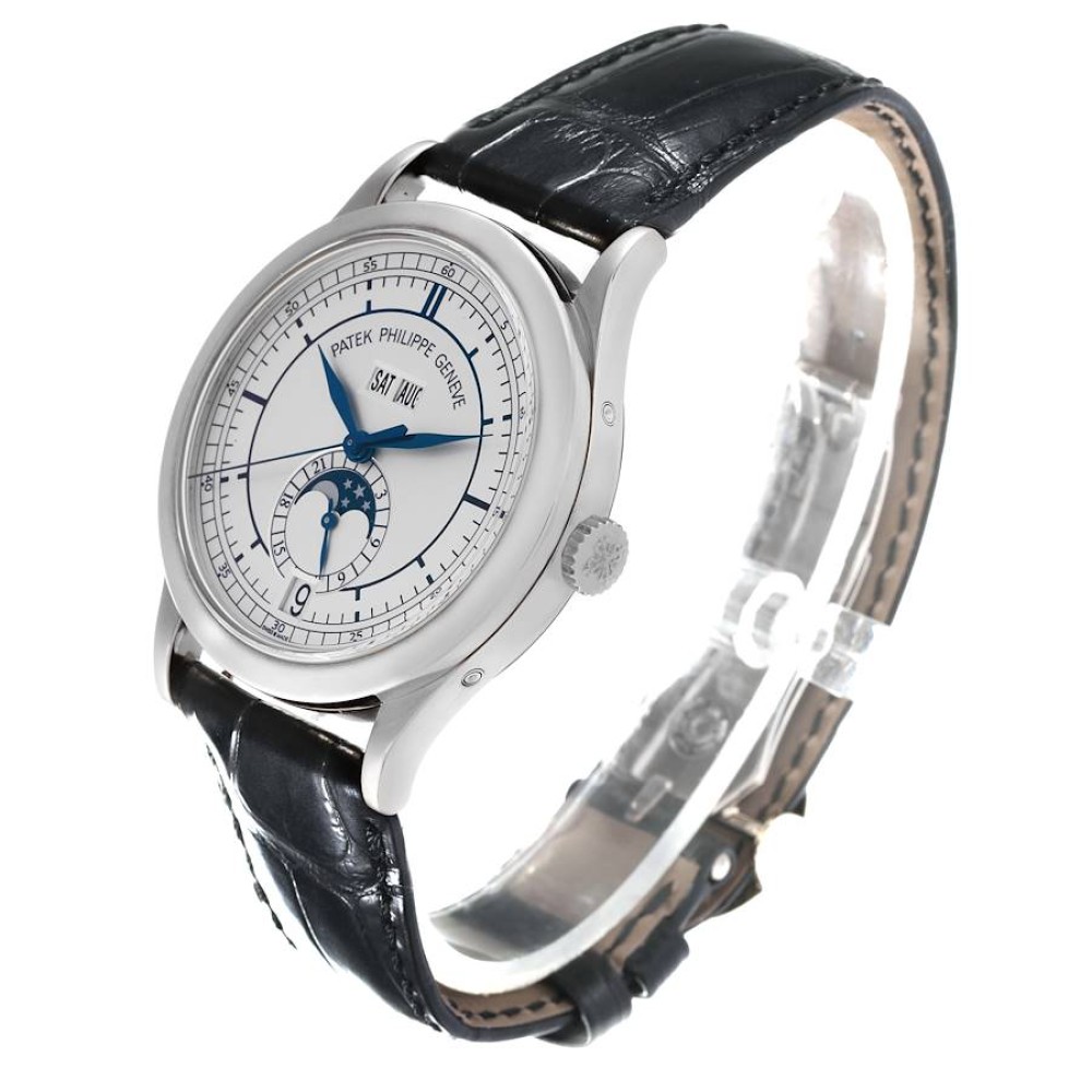 Patek Philippe Complications Annual Calendar White Gold Mens Watch 5396 Patek Philippe Complications Annual Calendar White Gold Mens Watch 5396