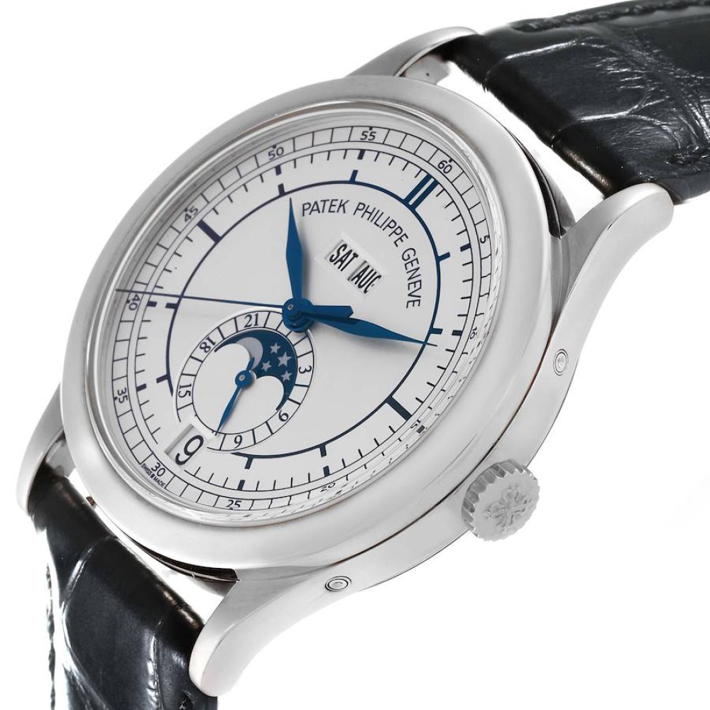 Patek Philippe Complications Annual Calendar White Gold Mens Watch 5396 Patek Philippe Complications Annual Calendar White Gold Mens Watch 5396