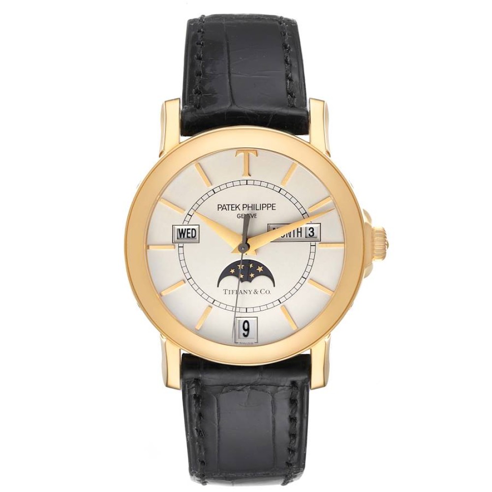 Patek Philippe Tiffany Annual Calendar Yellow Gold Mens Watch 5150J Patek Philippe Tiffany Annual Calendar Yellow Gold Mens Watch 5150J