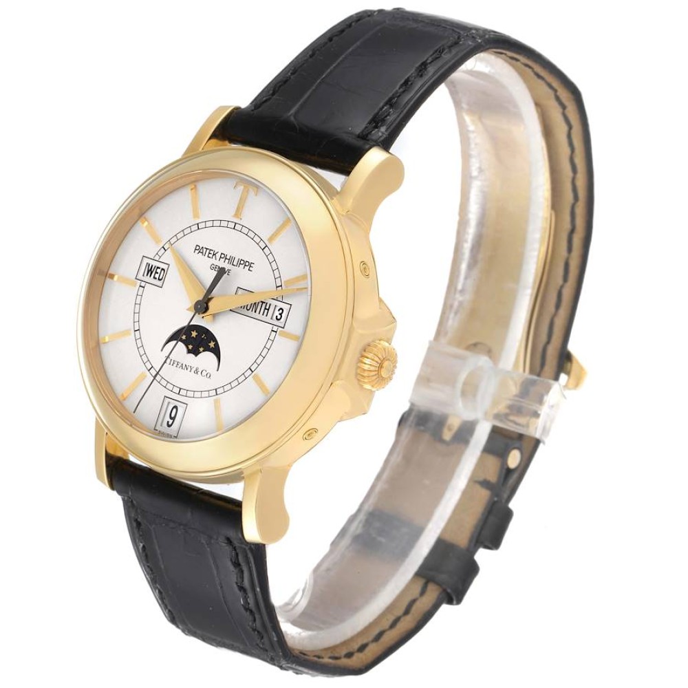 Patek Philippe Tiffany Annual Calendar Yellow Gold Mens Watch 5150J Patek Philippe Tiffany Annual Calendar Yellow Gold Mens Watch 5150J