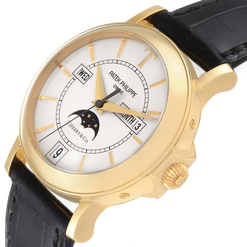 Patek Philippe Tiffany Annual Calendar Yellow Gold Mens Watch 5150J Patek Philippe Tiffany Annual Calendar Yellow Gold Mens Watch 5150J