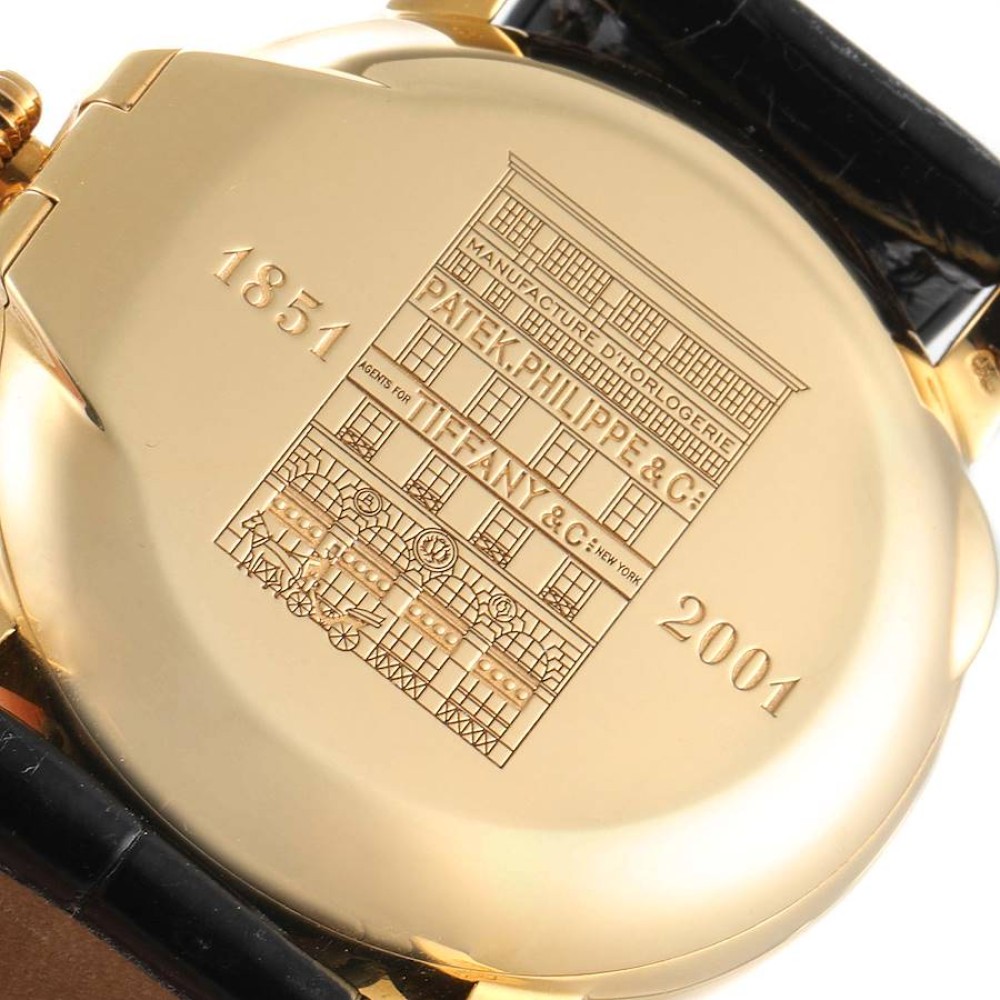 Patek Philippe Tiffany Annual Calendar Yellow Gold Mens Watch 5150J Patek Philippe Tiffany Annual Calendar Yellow Gold Mens Watch 5150J