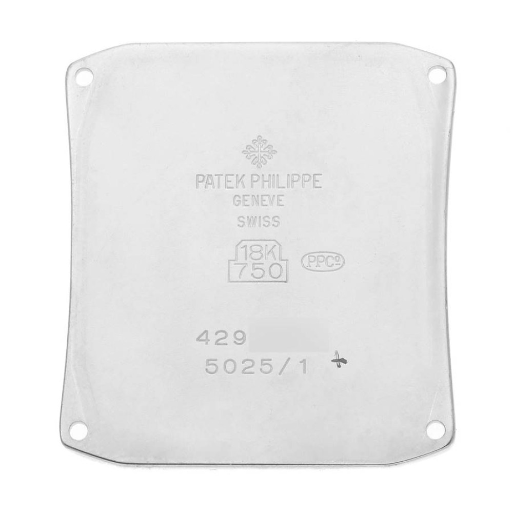 Patek Philippe Gondolo 18k White Gold Diamond Mens Watch 5025 Patek Philippe Gondolo 18k White Gold Diamond Mens Watch 5025