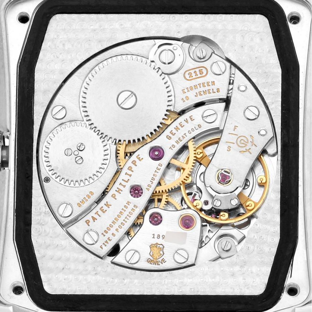 Patek Philippe Gondolo 18k White Gold Diamond Mens Watch 5025 Patek Philippe Gondolo 18k White Gold Diamond Mens Watch 5025