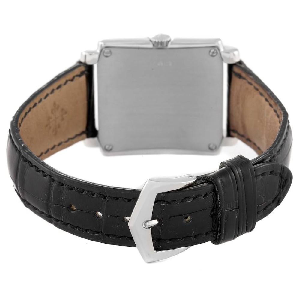 Patek Philippe Gondolo 18k White Gold Diamond Mens Watch 5025 Patek Philippe Gondolo 18k White Gold Diamond Mens Watch 5025