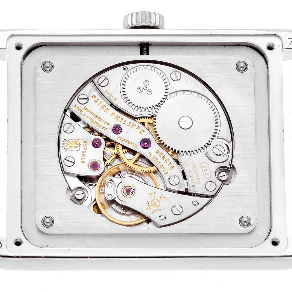 Patek Philippe Gondolo White Gold Black Dial Diamond Mens Watch 5112 Patek Philippe Gondolo White Gold Black Dial Diamond Mens Watch 5112