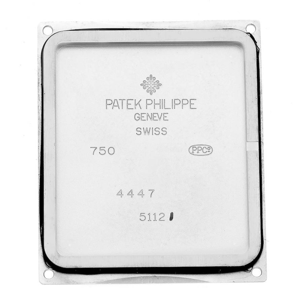 Patek Philippe Gondolo White Gold Black Dial Diamond Mens Watch 5112 Patek Philippe Gondolo White Gold Black Dial Diamond Mens Watch 5112