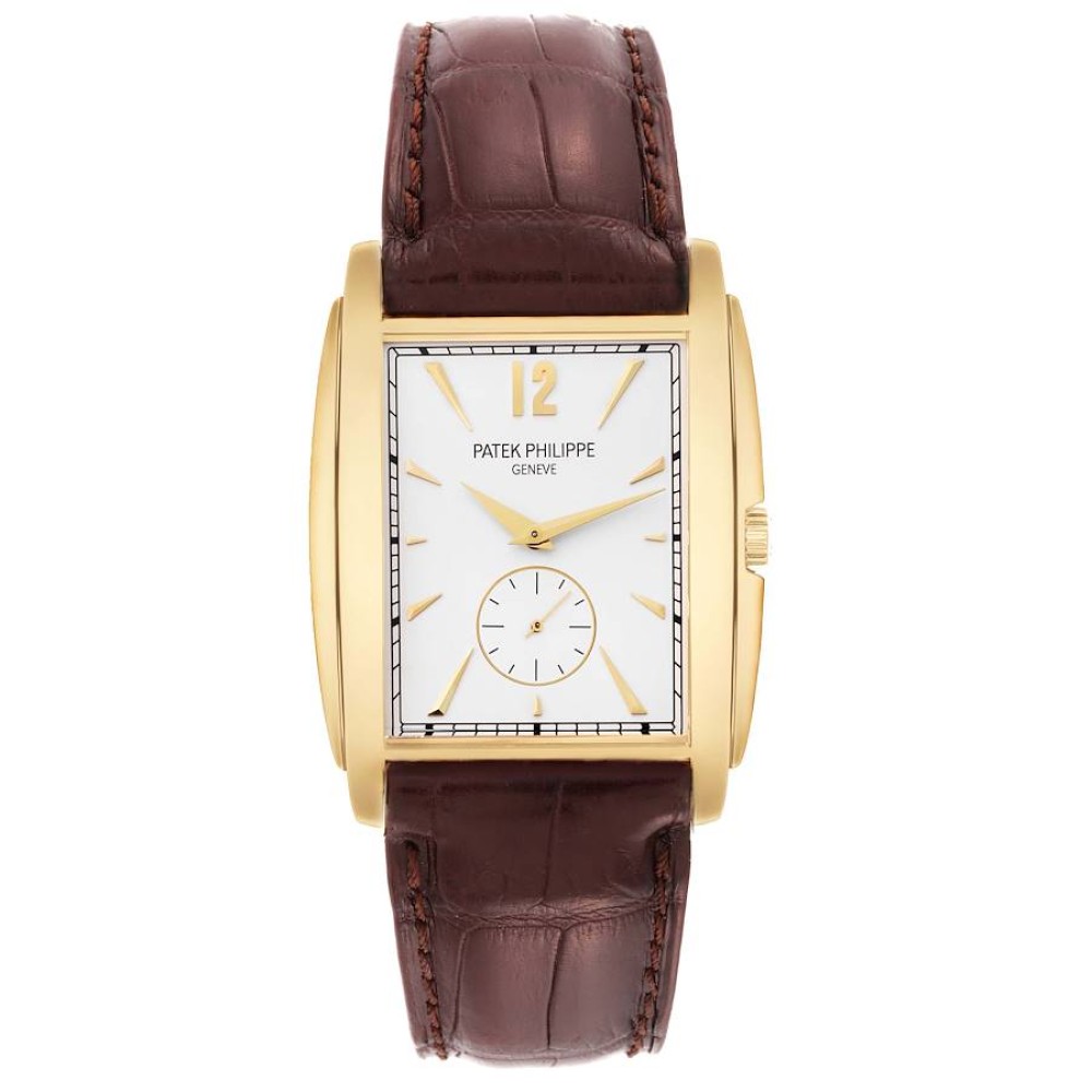 Patek Philippe Gondolo Small Seconds Yellow Gold Silver Dial Mens Watch 5124 Patek Philippe Gondolo Small Seconds Yellow Gold Silver Dial Mens Watch 5124