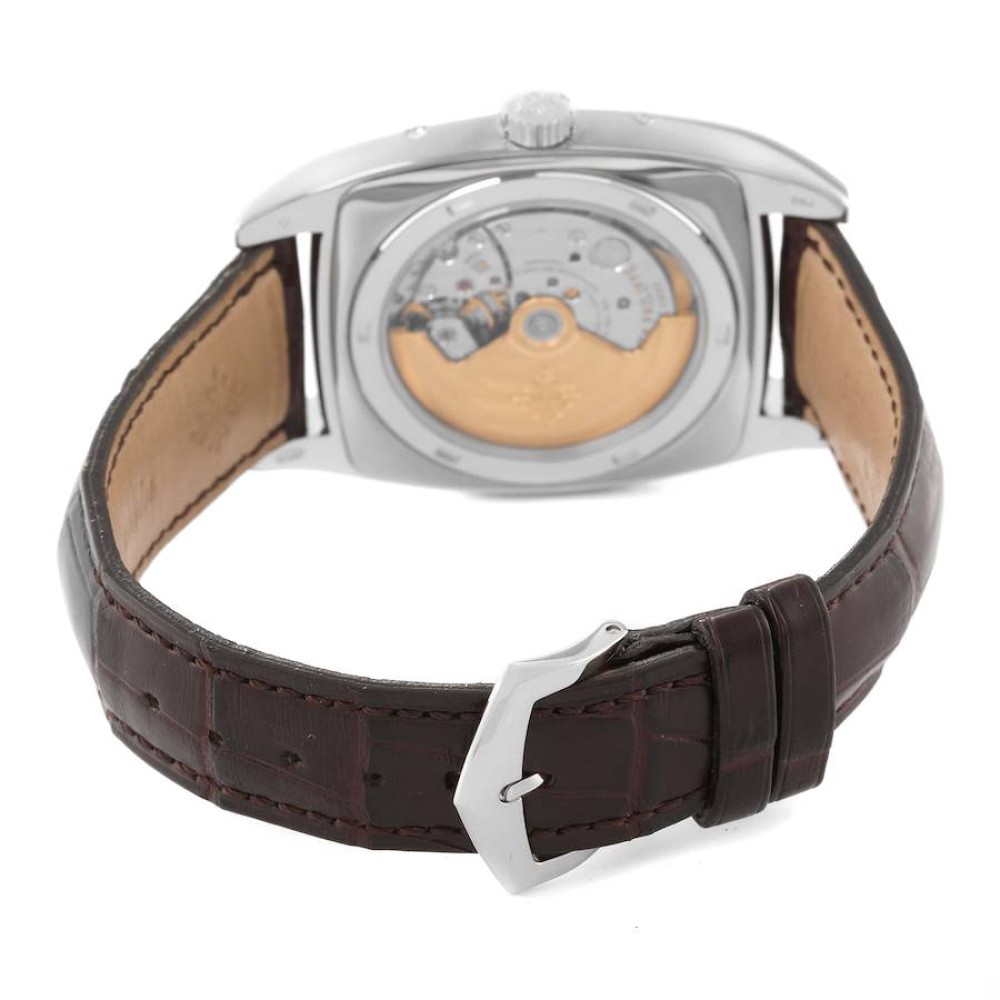 Patek Philippe Gondolo Annual Calendar Moonphase White Gold Mens Watch 5135 Patek Philippe Gondolo Annual Calendar Moonphase White Gold Mens Watch 5135