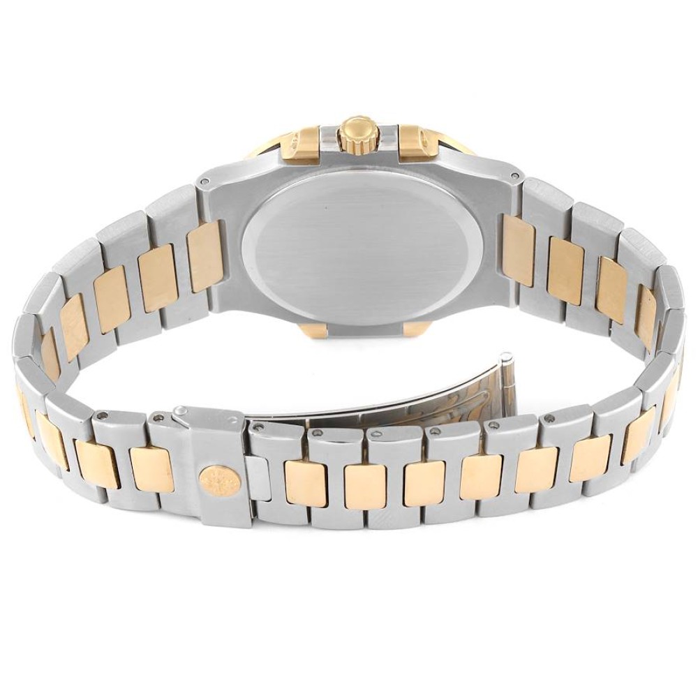 Patek Philippe Nautilus Steel Yellow Gold Champagne Dial Mens Watch 3800 Patek Philippe Nautilus Steel Yellow Gold Champagne Dial Mens Watch 3800