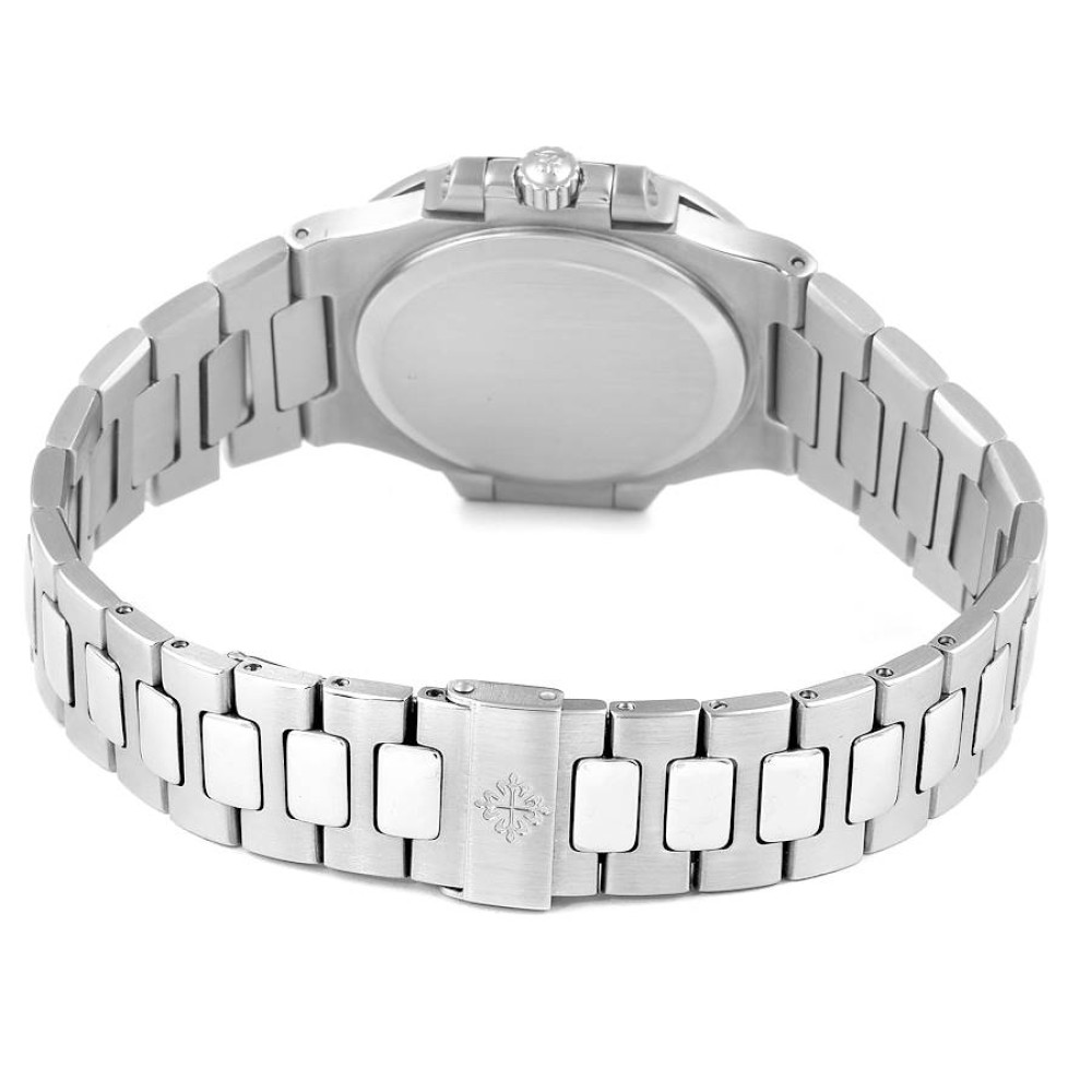 Patek Philippe Nautilus Black Dial Automatic Steel Mens Watch 3800 Patek Philippe Nautilus Black Dial Automatic Steel Mens Watch 3800