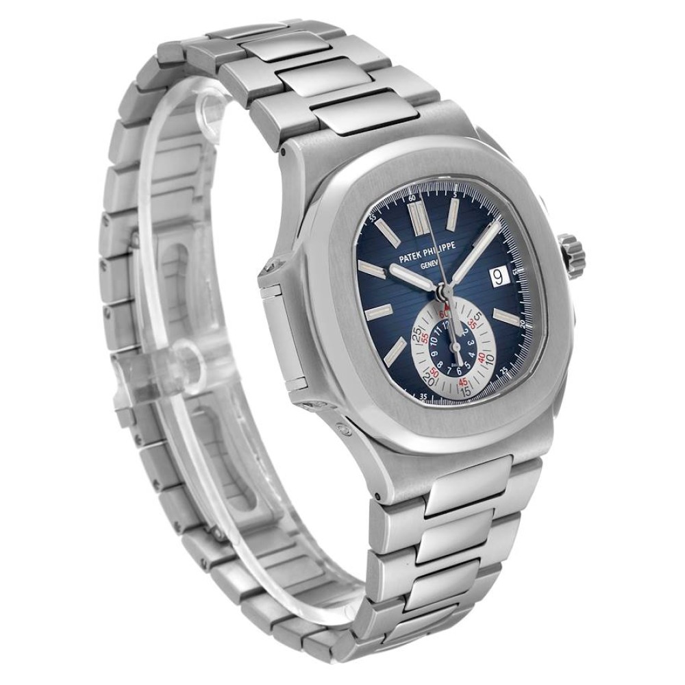 Patek Philippe Nautilus Blue Dial Steel Mens Watch 5980 Patek Philippe Nautilus Blue Dial Steel Mens Watch 5980