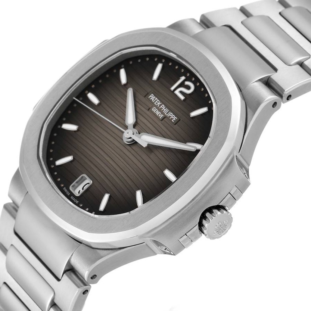 Patek Philippe Nautilus Grey Dial Steel Mens Watch 7118 Patek Philippe Nautilus Grey Dial Steel Mens Watch 7118