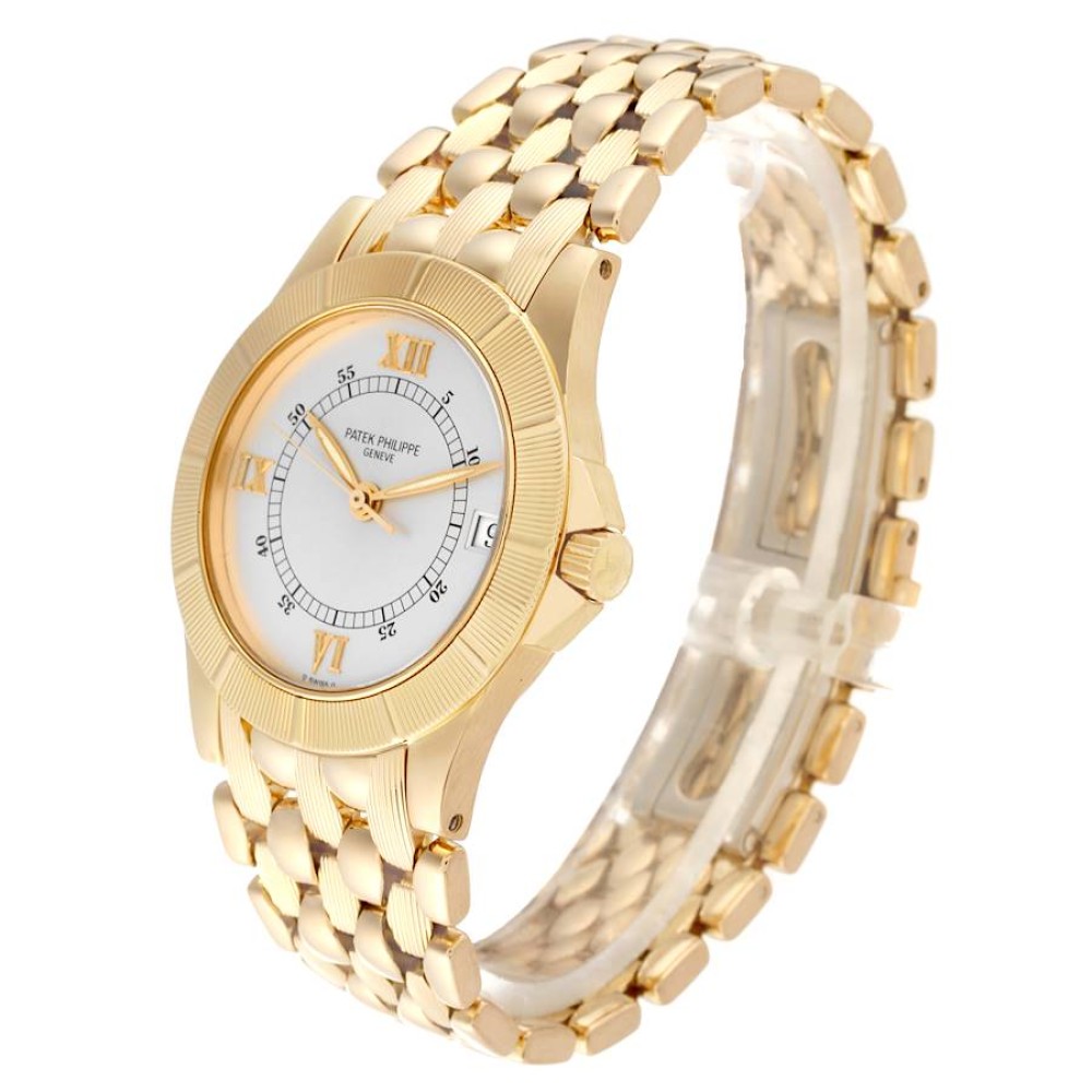 Patek Philippe Neptune Silver Dial Yellow Gold Mens Watch 5081 Patek Philippe Neptune Silver Dial Yellow Gold Mens Watch 5081