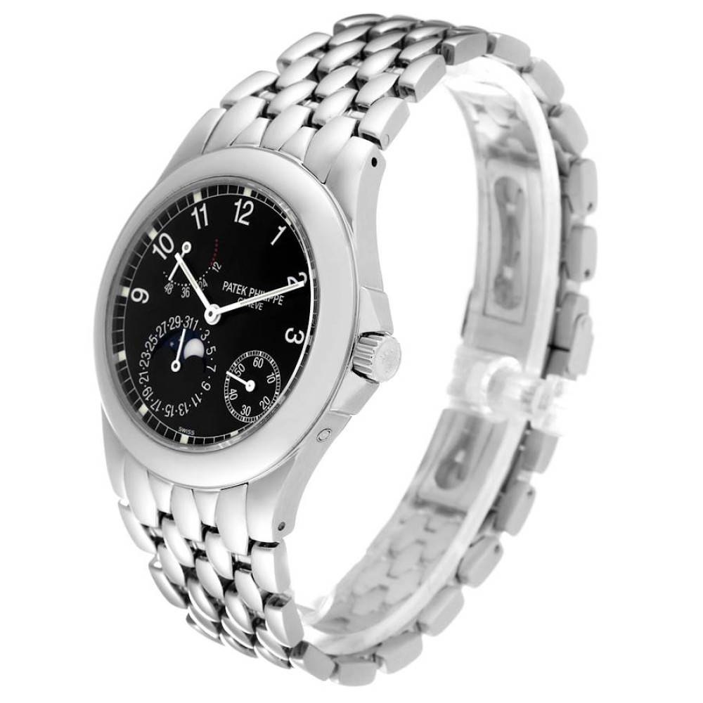 Patek Philippe Neptune Moonphase Power Reserve Steel Mens Watch 5085 Patek Philippe Neptune Moonphase Power Reserve Steel Mens Watch 5085