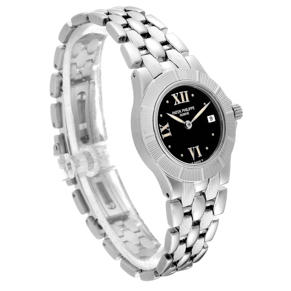 Patek Philippe Neptune Steel Black Dial Ladies Watch 4880 Patek Philippe Neptune Steel Black Dial Ladies Watch 4880