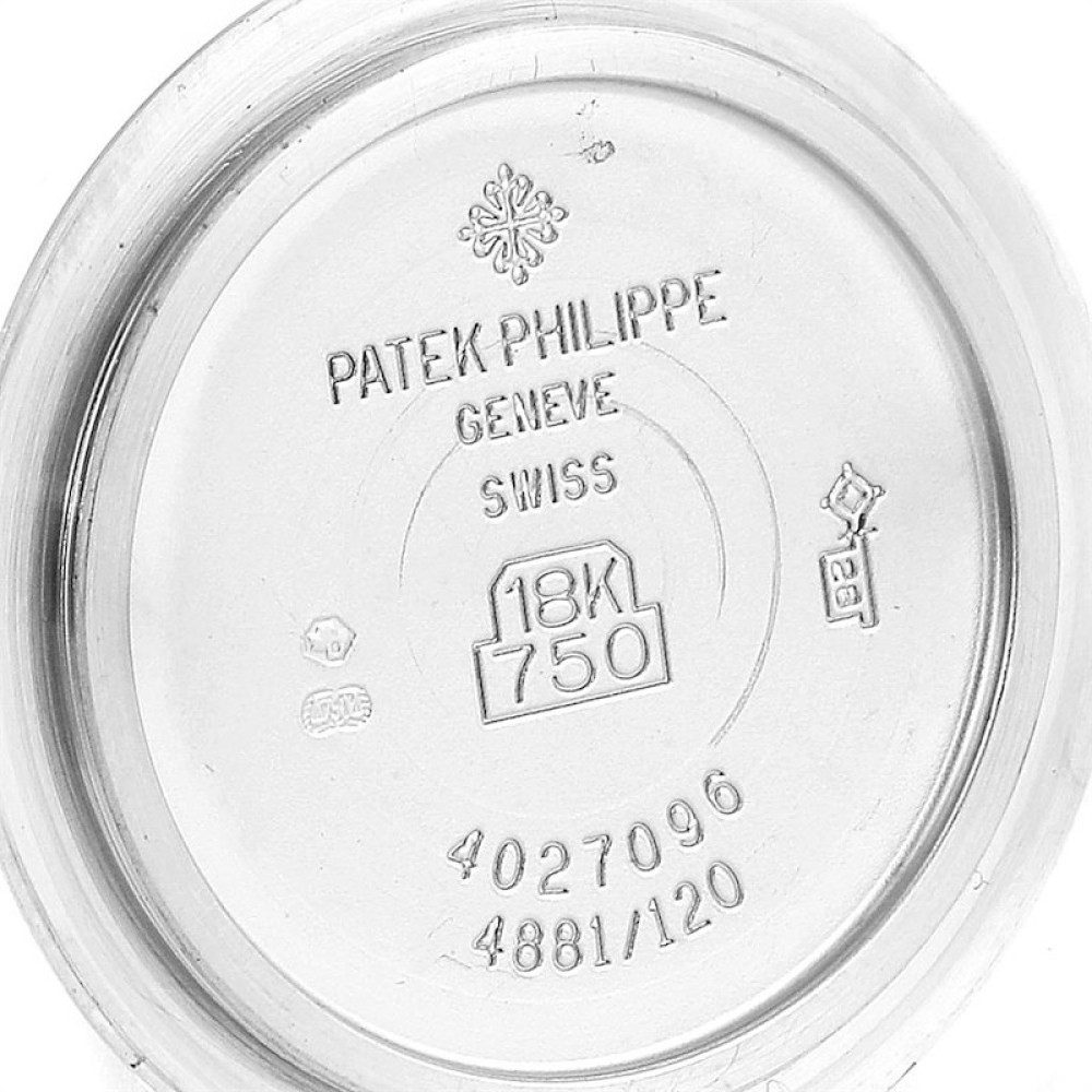 Patek Philippe Neptune White Gold Diamond Ladies Watch 4881 Patek Philippe Neptune White Gold Diamond Ladies Watch 4881